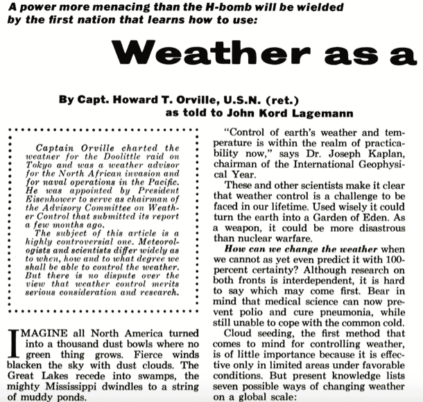 Orvilen artikkeli 1958